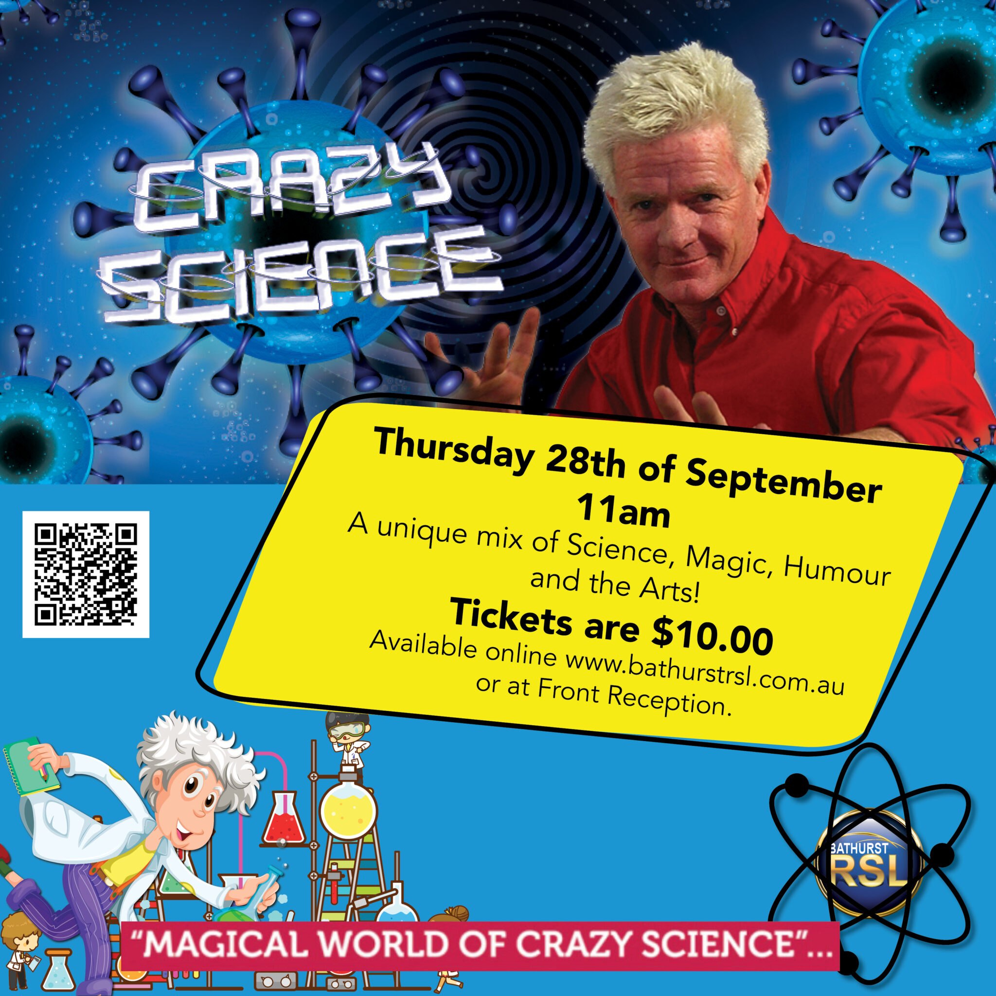 Crazy Science Bathurst Region Tourism